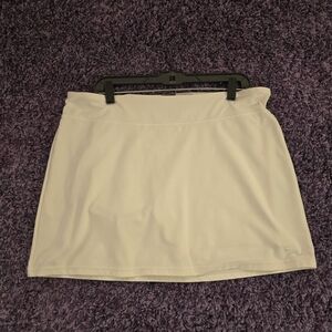 Nike Dri-FIT White Skirt